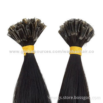 Italian Keratin Prebonded Remy/U-tip Human Hair Extension